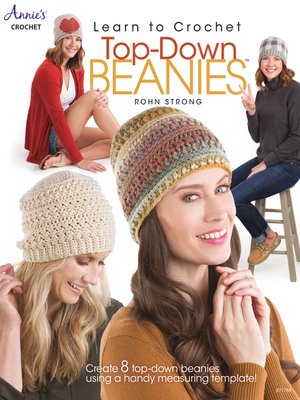 cover image of Learn to Crochet Top-Down Beanies